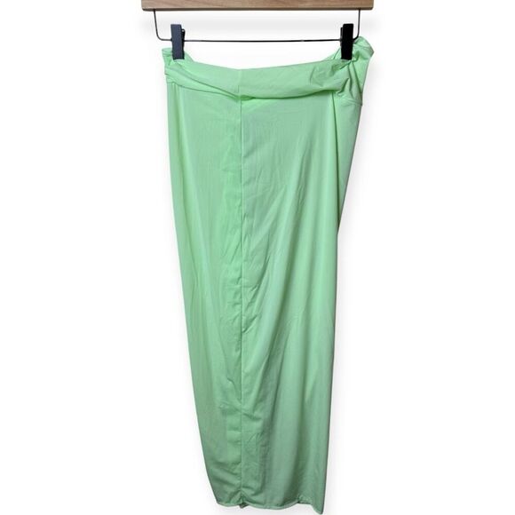 VIX Karen Midi Skirt Sarong Cover Up Lime - Picture 4 of 5